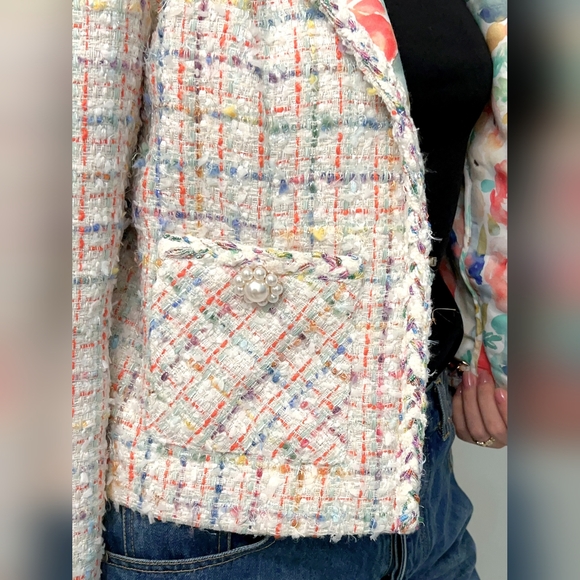 Sold Out Edward Achour Tweed Jacket in size FR38 - Picture 9 of 9